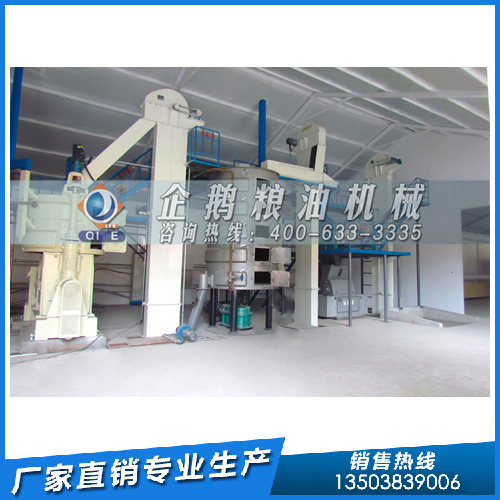 預(yù)榨浸出法制取花生油，企鵝糧油機械為客戶提供保障